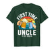 First Time Uncle Est 2026 Baby Announcement Great New Uncle T-Shirt