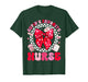 Cupid's Favorite Nurse Valentine Coquette Bow Girl Women T-Shirt