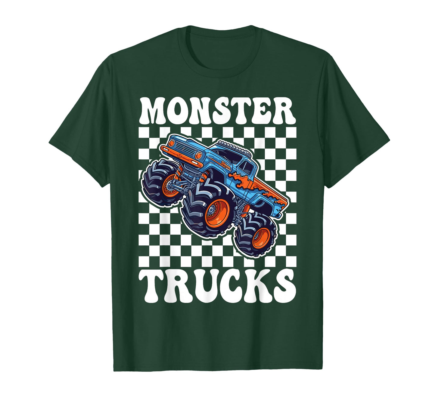Monster Truck Birthday for Toddlers Youth & Adults T-Shirt