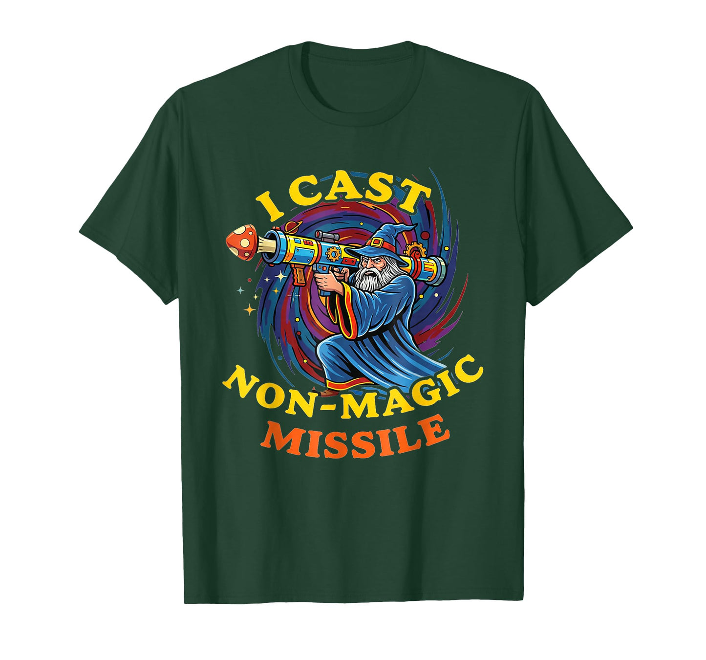 Funny Wizard Meme I Cast Non-Magic Missile T-Shirt