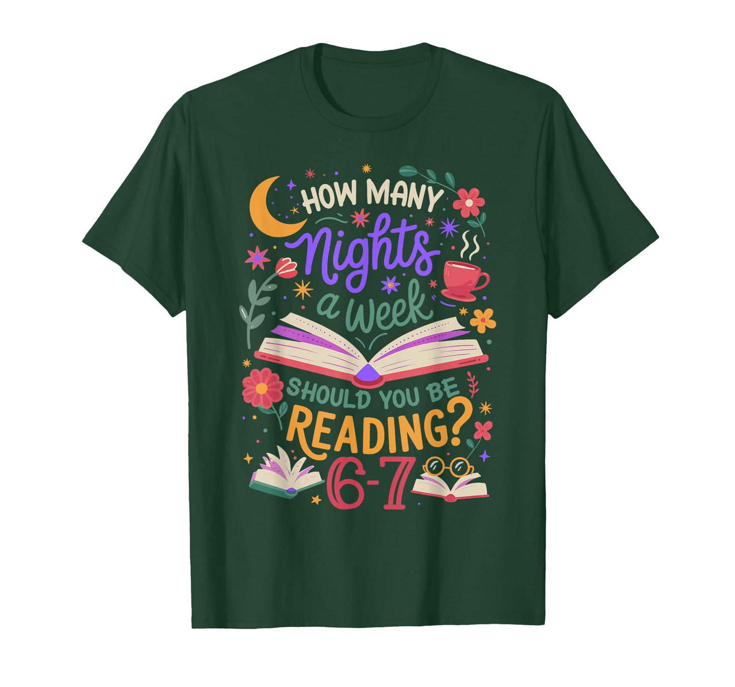 Reading 6 7 Meme Six Seven Cozy Funny Book Lover Teacher T-Shirt