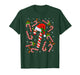 Christmas Candy Cane Santa Xmas Kids Toddler Youth Women Men T-Shirt