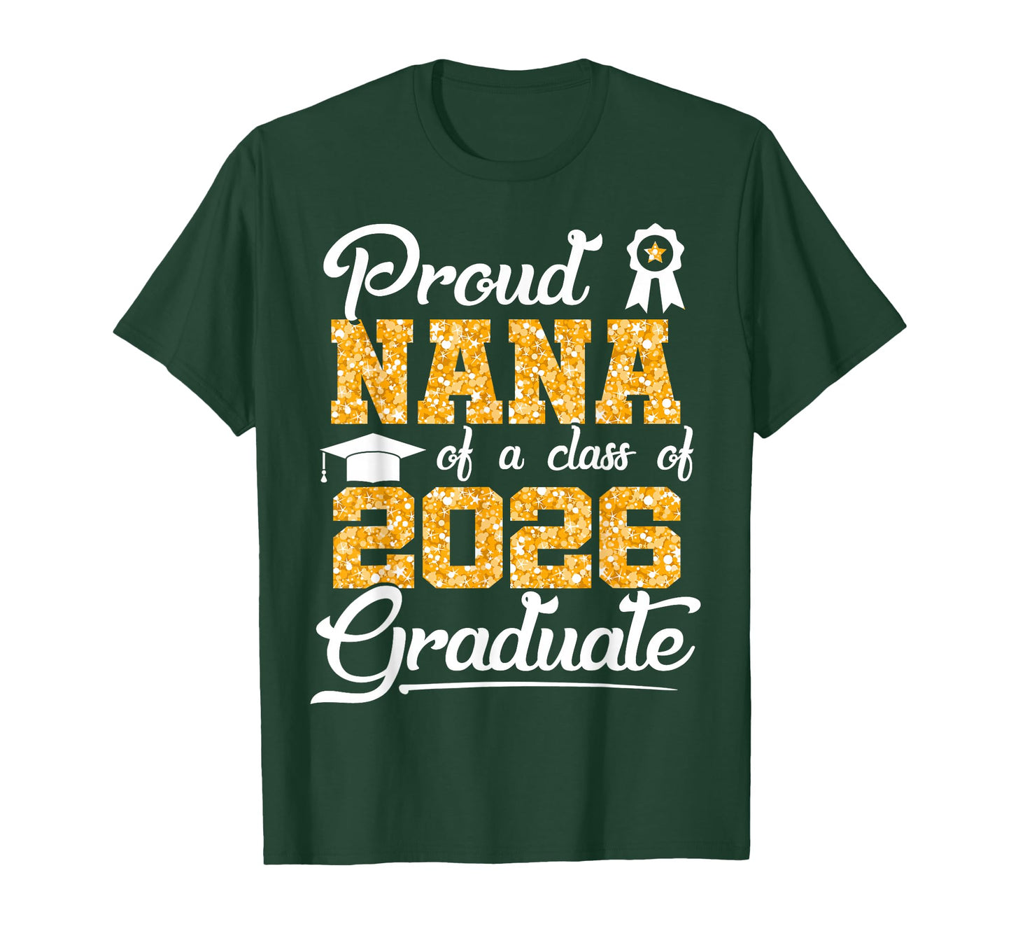 Proud Nana of a Class of 2026 Senior Funny Graduate 2026 T-Shirt