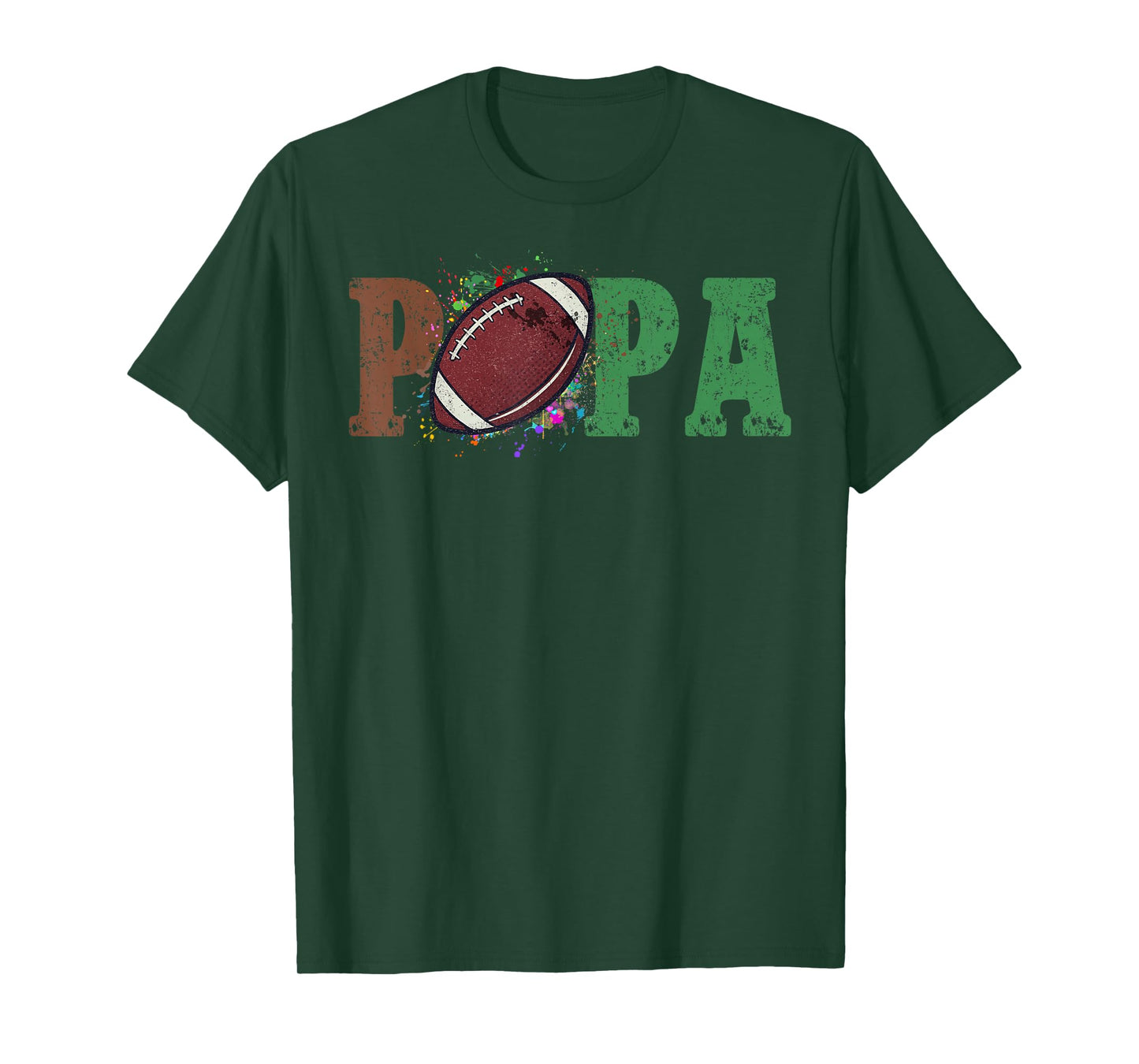 Football Papa 1st Birthday T-Shirt