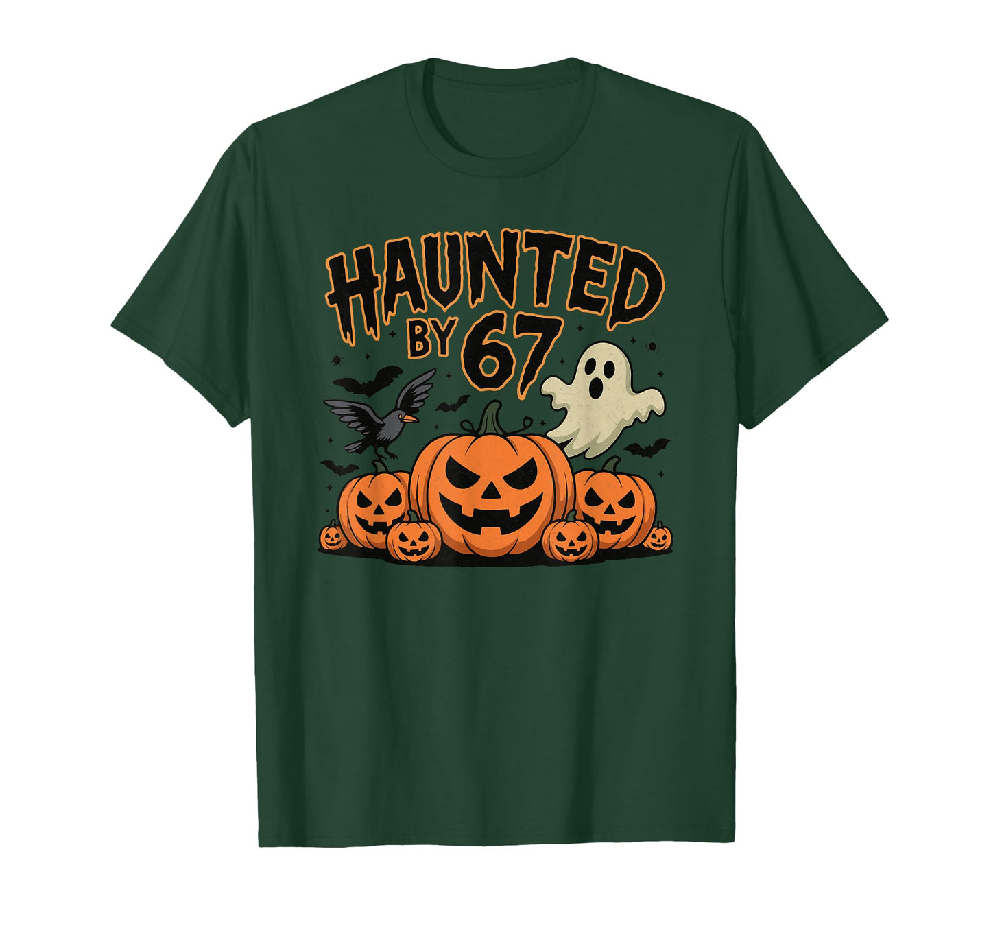 Haunted by 67 Halloween Costume Men Funny T-Shirt