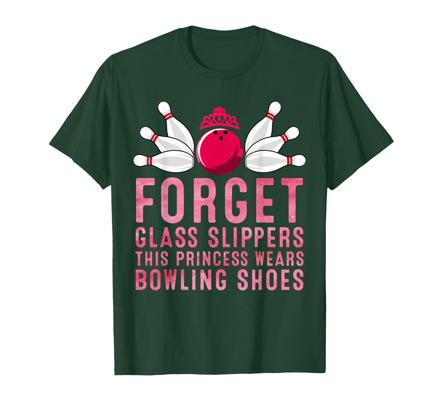 Best Bowling Art for Women Girls Bowling Team Bowler Bowling T-Shirt