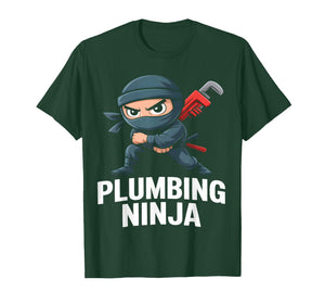 Funny Plumbing Ninja T-Shirt