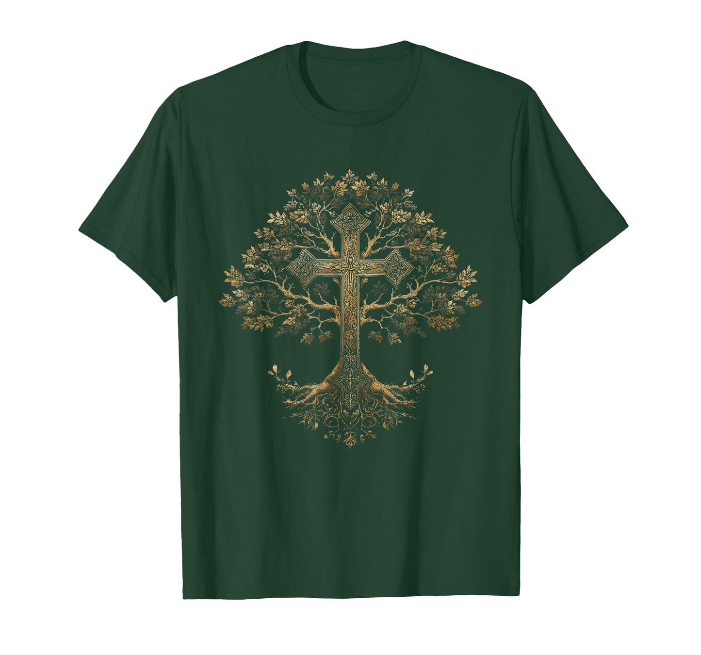 Christian Cross Tree T-Shirt