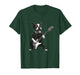Boston Terrier Playing Guitar Funny Dog Lover T-Shirt