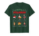 Merry Syllables Xmas Phonics Reading Teacher Holiday Pajamas T-Shirt