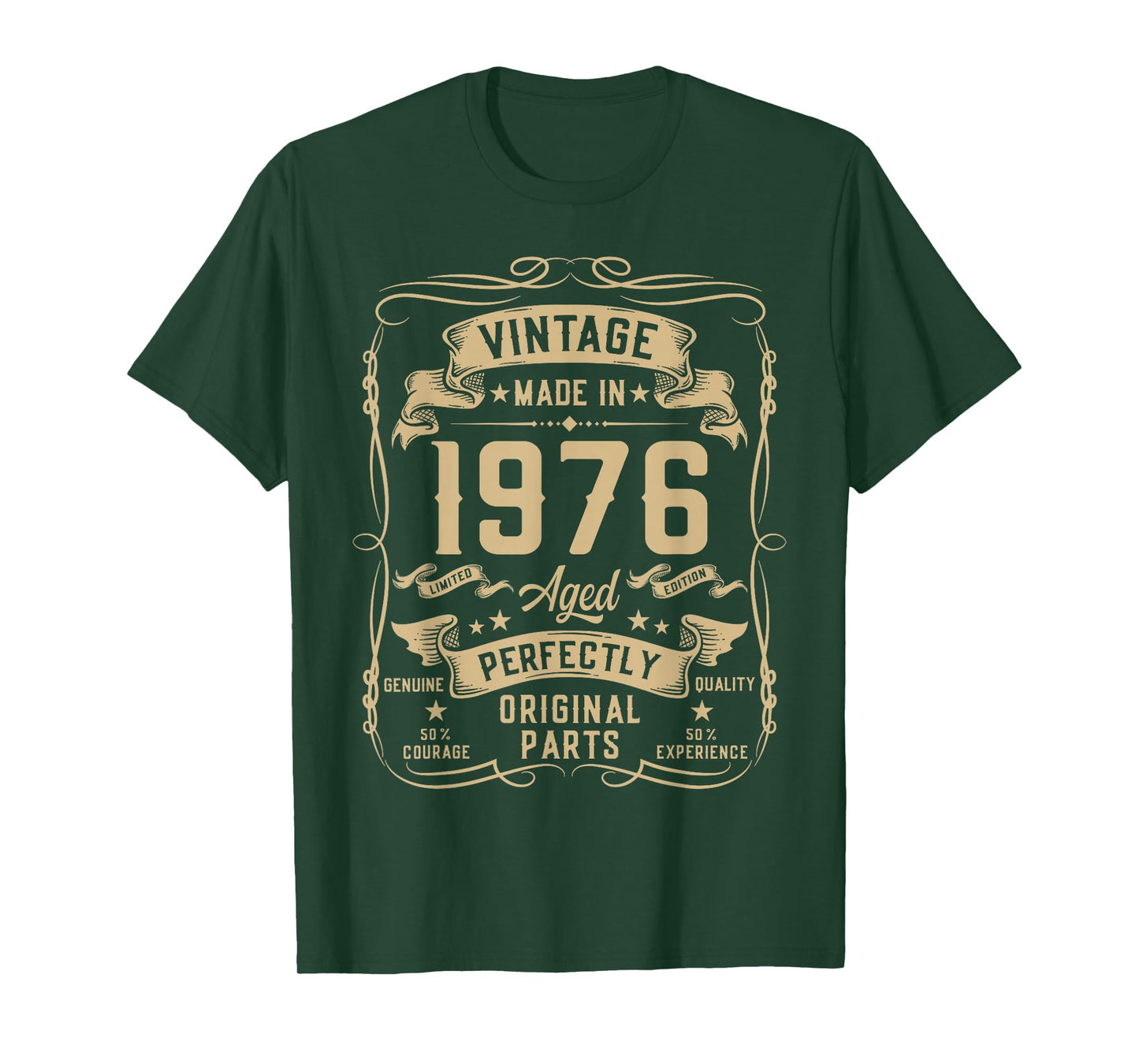 Vintage 1976 50yr 50th Birthday Gifts for Men 50 Years Old T-Shirt