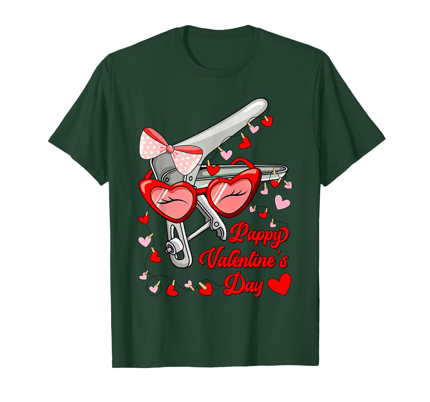 Cute Speculum Valentine Day OBGYN Obstetrics Gynecology OB T-Shirt