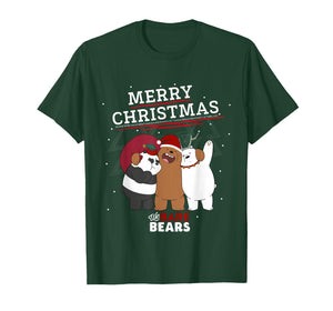 Merry Christmas We Bare Bears Holiday Cheer T-Shirt