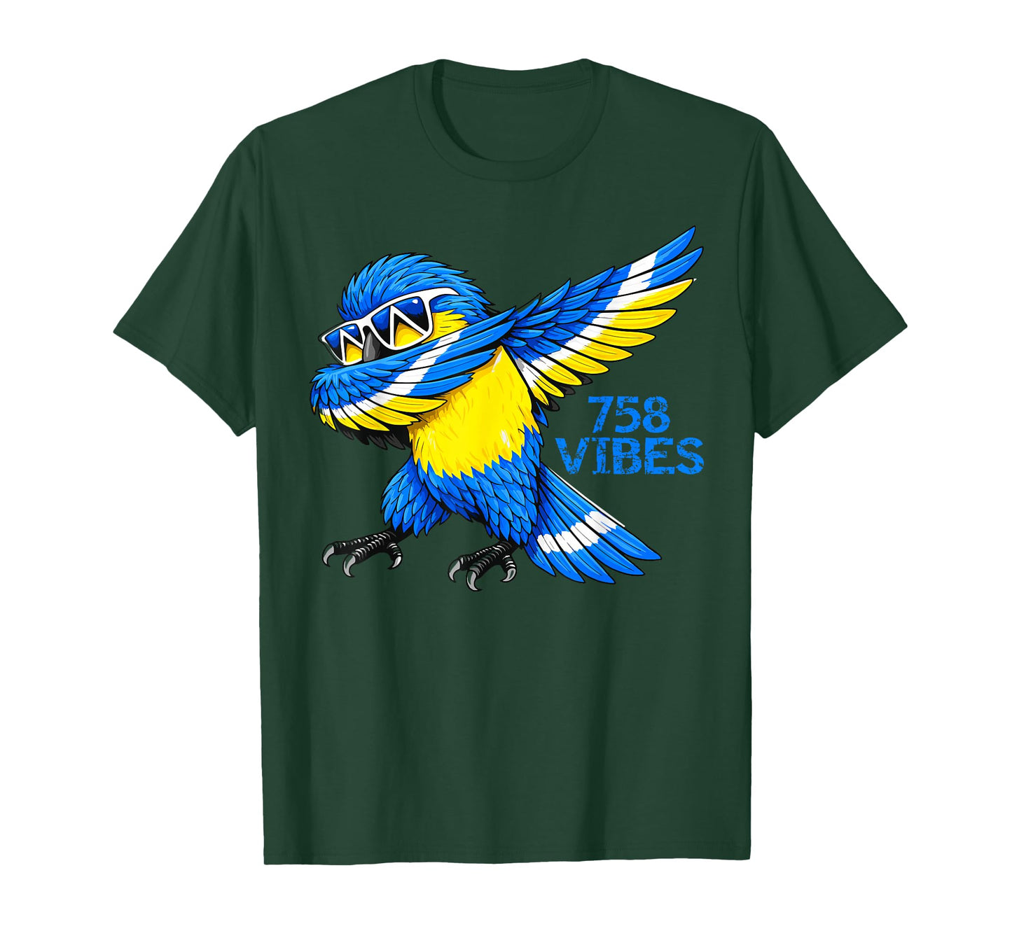 Lucian Independence Day Saint Lucia Parrot, Flag Boys, Kids T-Shirt