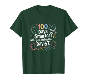 Funny Six Seven 67 Meme for 100th Day of School Kids T-Shirt