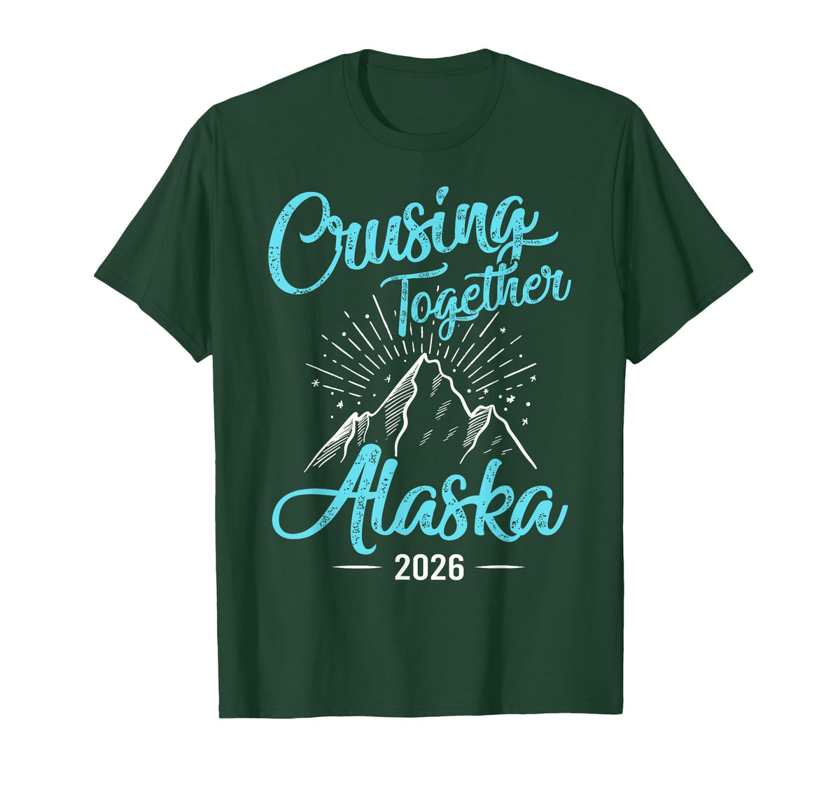 Cruising Together 2026 Alaska Cruise 2026 Alaska Trip Group T-Shirt