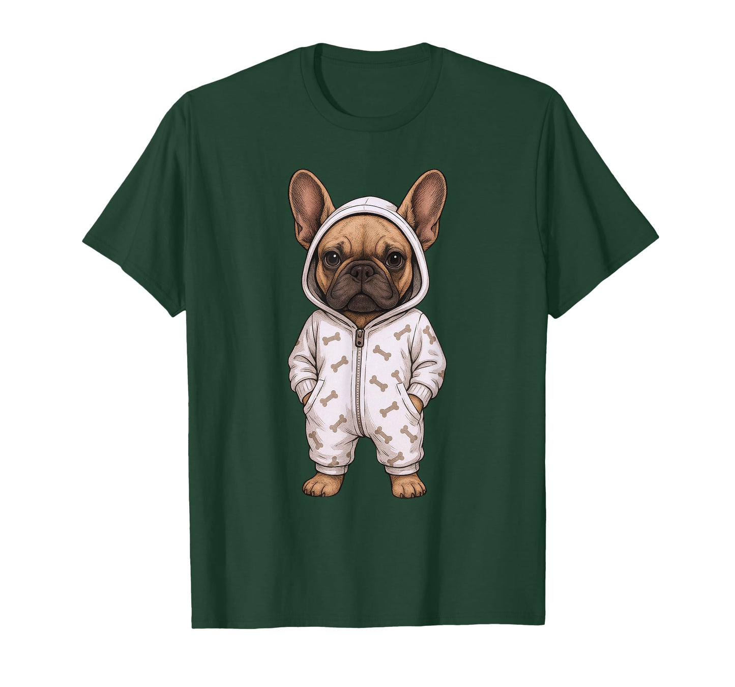 French Bulldog Sleepy Frenchie Lover Women Men Kids T-Shirt