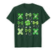 Nurse Coquette Lucky Shamrock Charm Patrick's Day Nursing T-Shirt