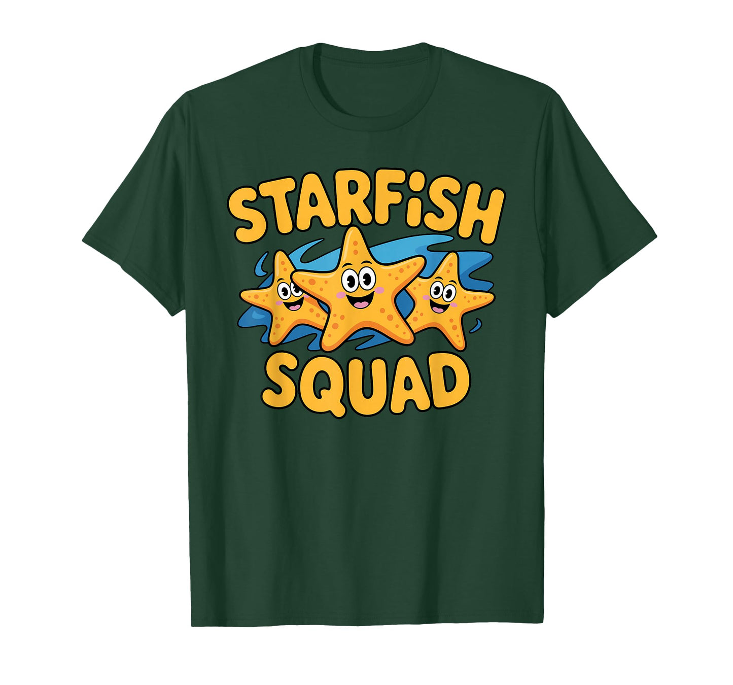 Funny Starfish Art for Men Women Boys Girls Starfish Lover T-Shirt
