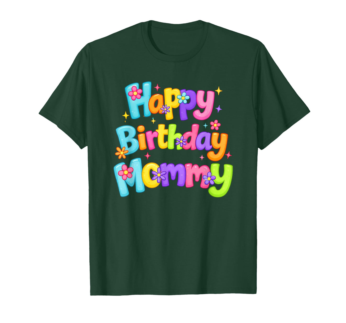 Happy Birthday Mommy Cute Toddler Retro Mom's Birthday Gift T-Shirt