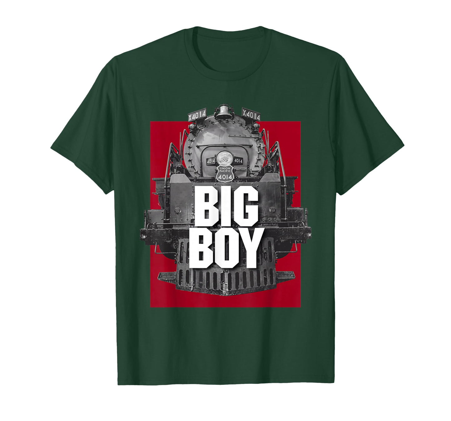 Big Boy 4014 Classic Steam Engine Retro Locomotive Railroad T-Shirt