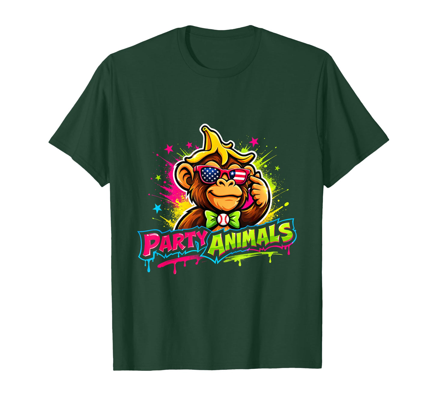 Party Animals Baseball Jersey T-Shirt
