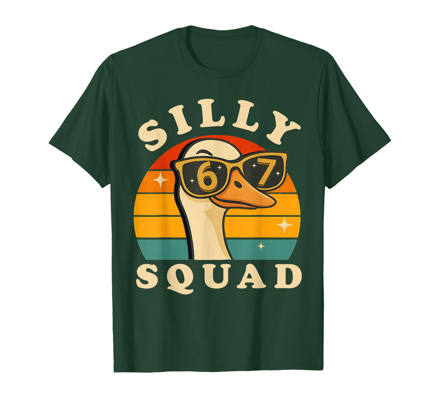 Matching 67 Silly Goose Funny 6 7 Meme Boys Kids Six Seven T-Shirt