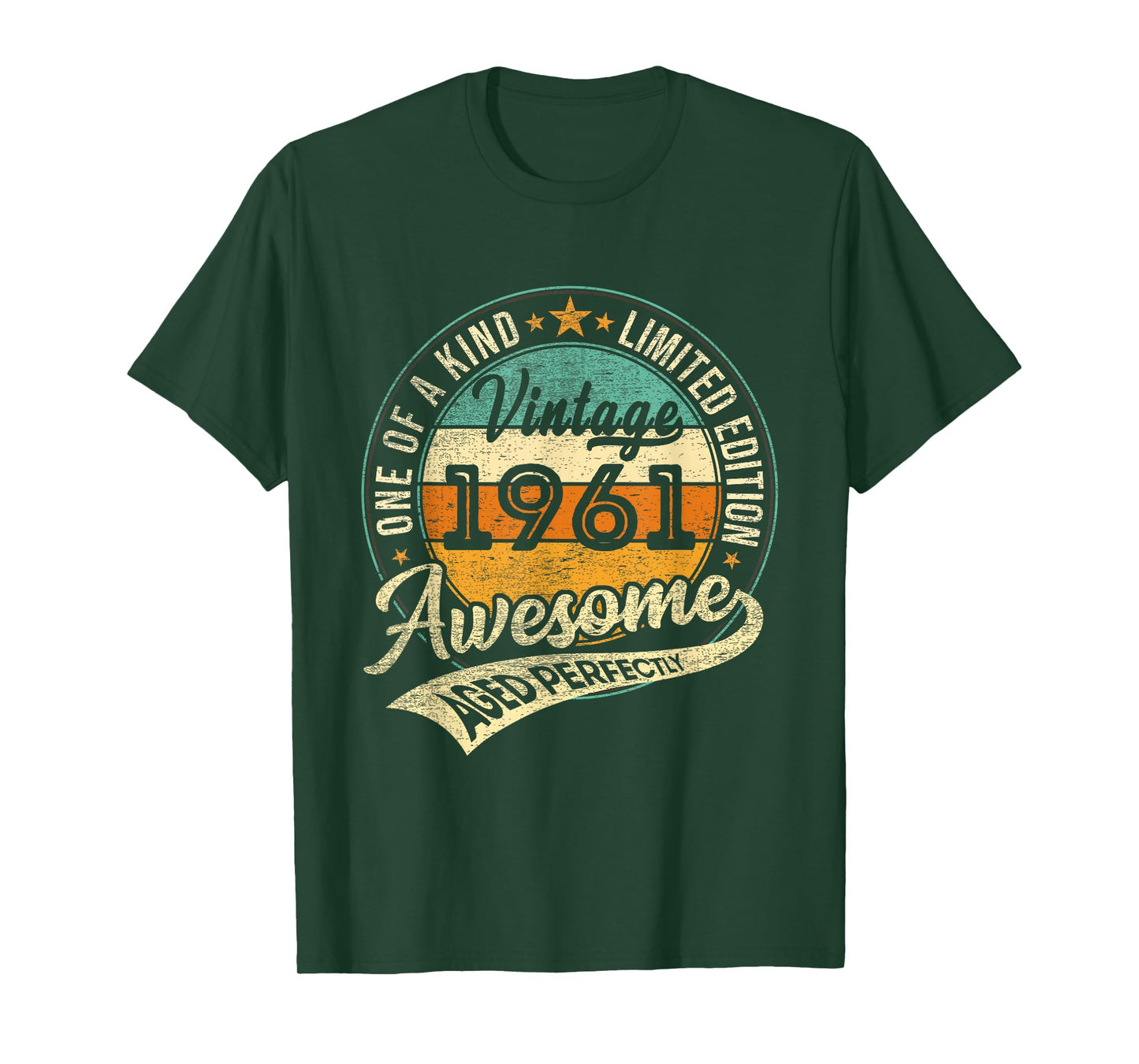 Vintage 1961 Limited Edition 65 Year Old Gifts 65th Birthday T-Shirt
