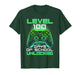 Level 100 Days of School Unlocked Gamer Video Games Boys T-Shirt
