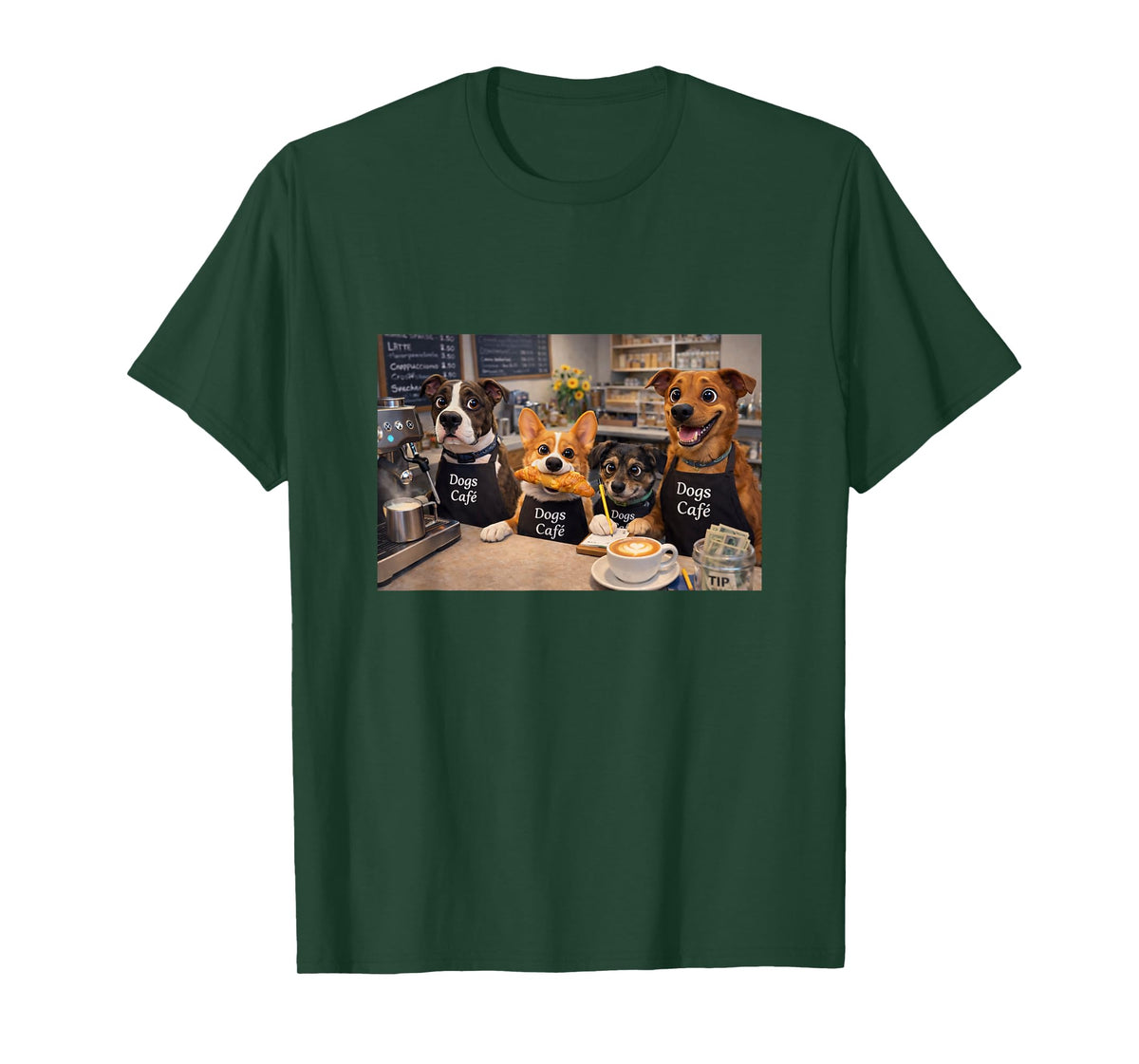 Dogs Cafe T-Shirt