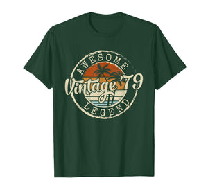 Vintage 1979 47yr 47th Birthday Gifts for Men 47 Years Old T-Shirt