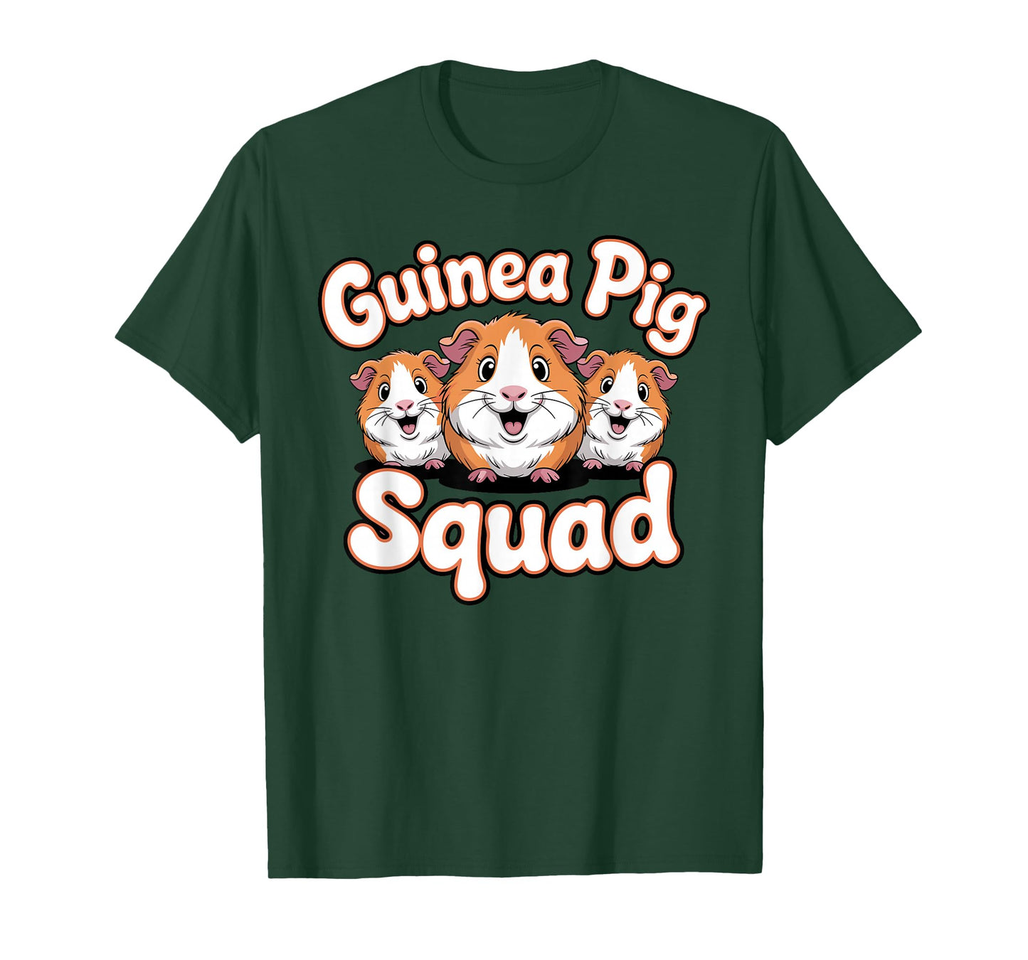 Funny Guinea Pig Art for Men Women Kids Guinea Pig Lovers T-Shirt