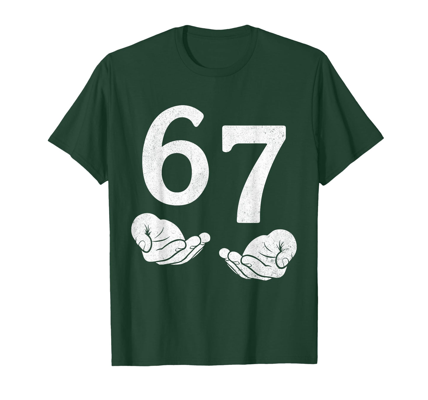 Fun Six Seven 6 7 Funny 67 Gen Alpha Slang 6-7 Meme School T-Shirt