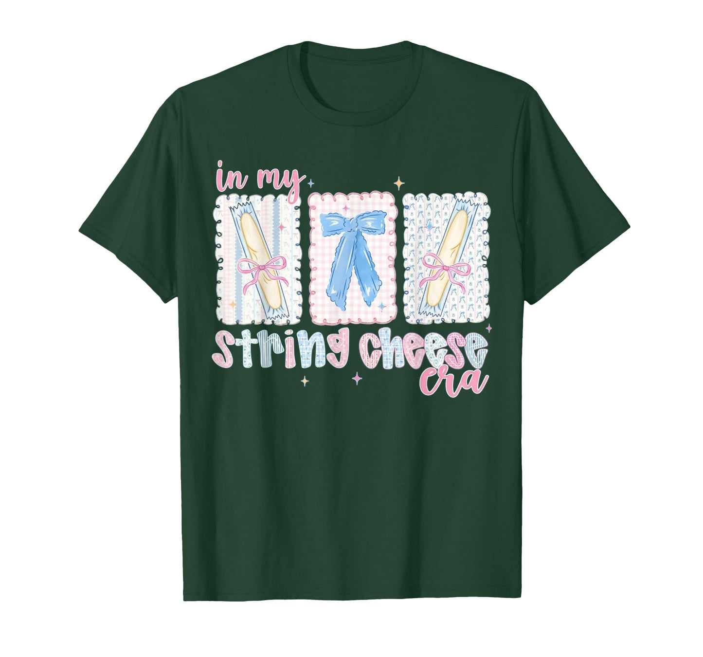 in My String Cheese Mama Era Funny Mom Life T-Shirt