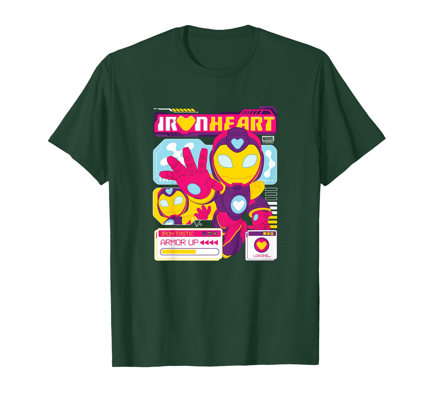 Spidey and His Amazing Friends- Ironheart Y2K T-Shirt
