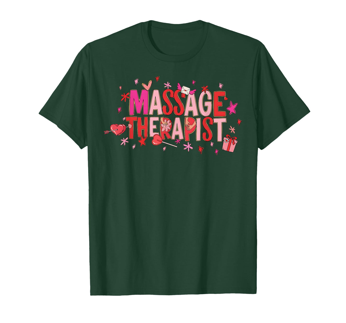Massage Therapist Nurse RN CNA MA Valentine Valentine Nurse T-Shirt