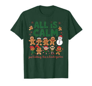 Funny All is Calm Just Kidding This is Kindergarten T-Shirt