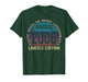 20 Year Old Gifts Vintage 2006 Limited Edition 20th Birthday T-Shirt