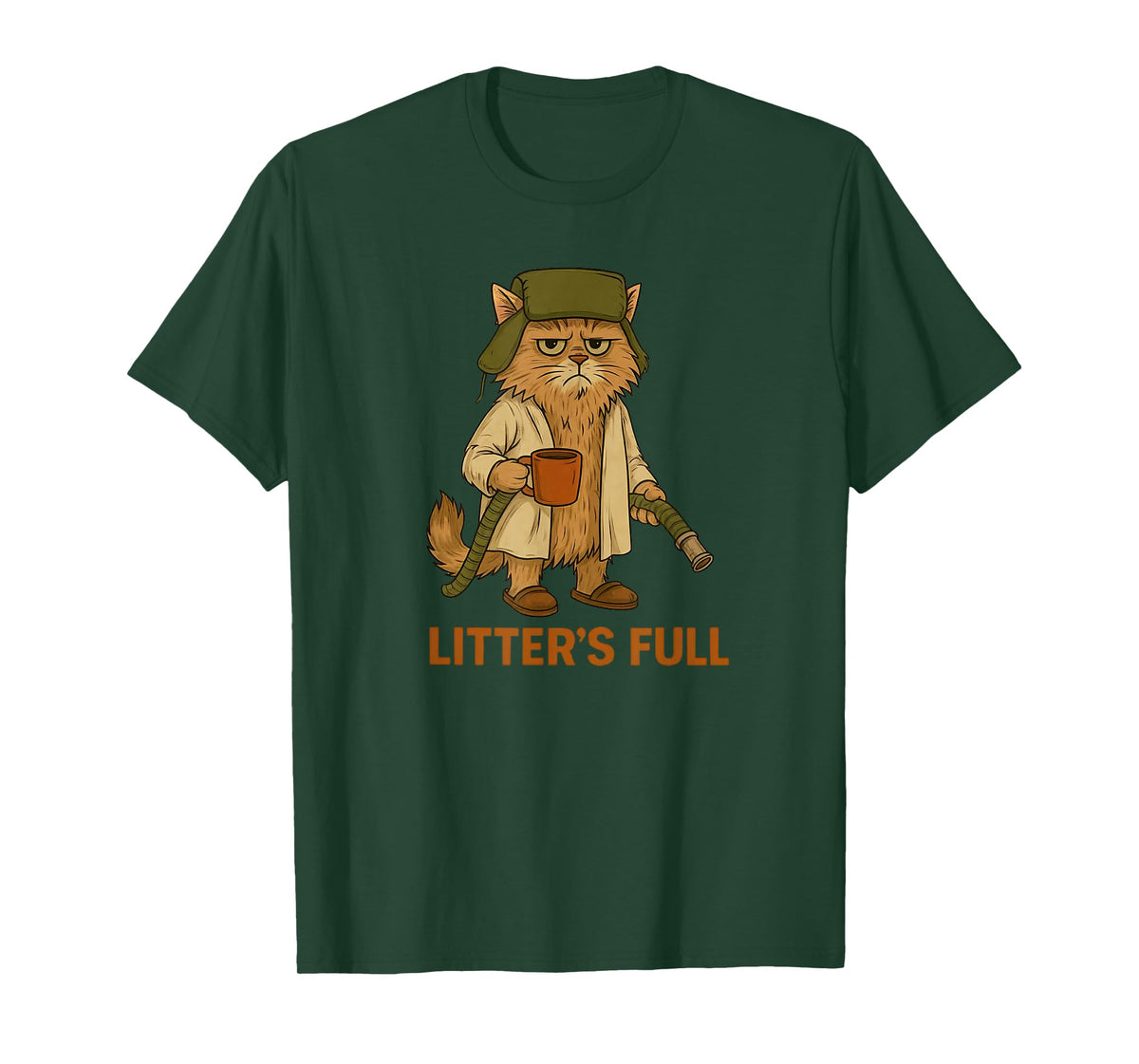 Litter’s Full Cat Parody Tee T-Shirt