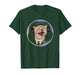 Frutiger Aero Cat Wearing Headphones Bubble 2000s Gen-Z Meme T-Shirt