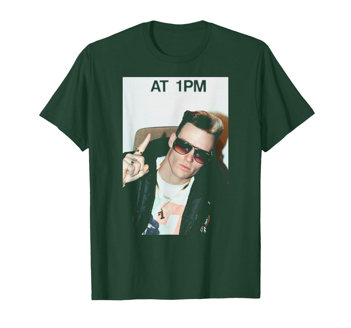 Rapper Vanilla Ice at Tower Records London 1990 T-Shirt