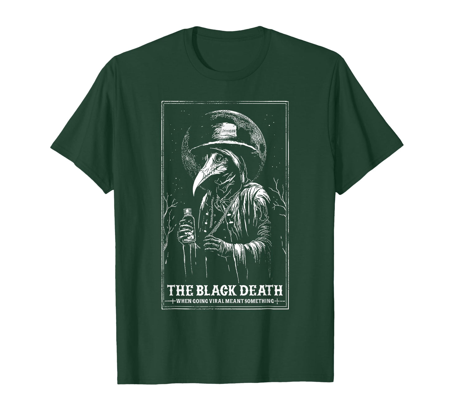 The Black Death When Going Viral Meant Something Vintage T-Shirt