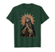 Stained Glass Madonna Prayer Faith T-Shirt