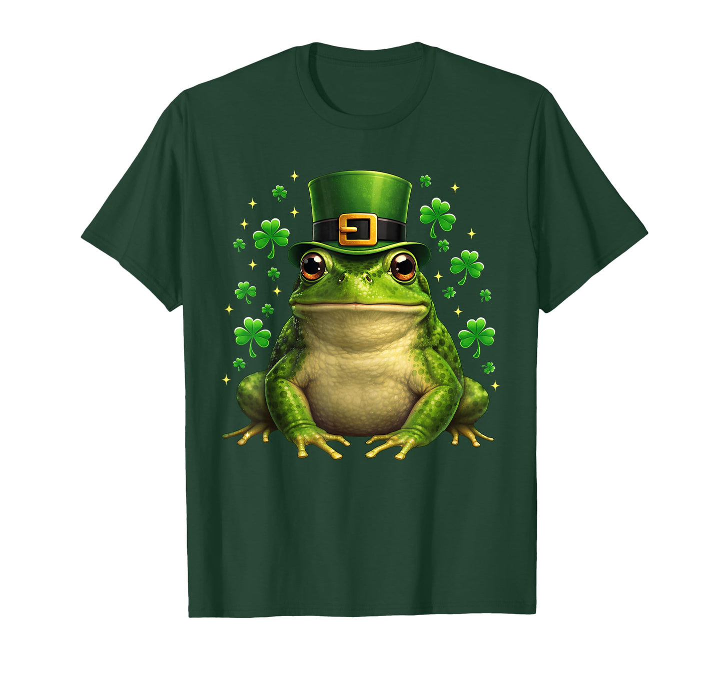 Leprechaun Frog St Patricks Day for Men Women Kids St Pattys T-Shirt