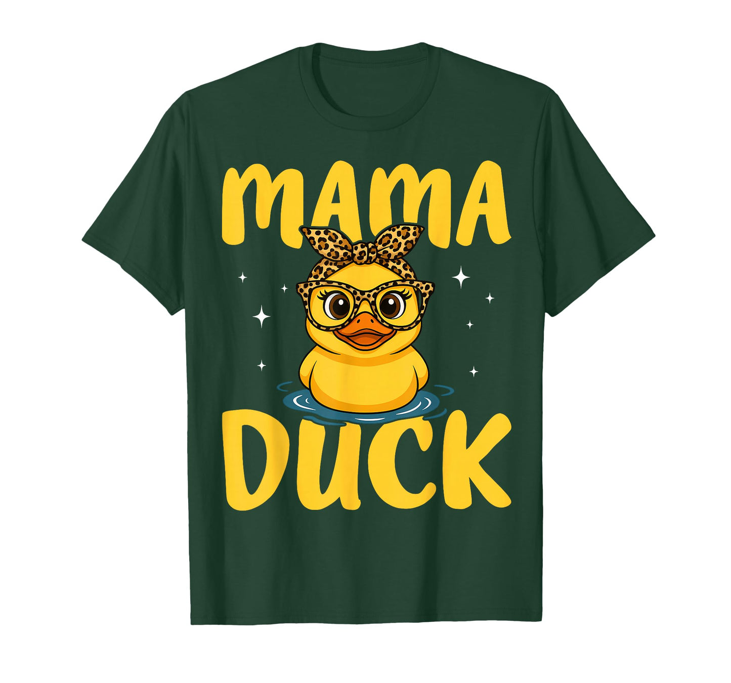 Rubber Duckies Mama Duck Rubber Duck for Women Mom T-Shirt