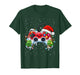 Funny Gamer Christmas Santa Hat Video Game Controller T-Shirt