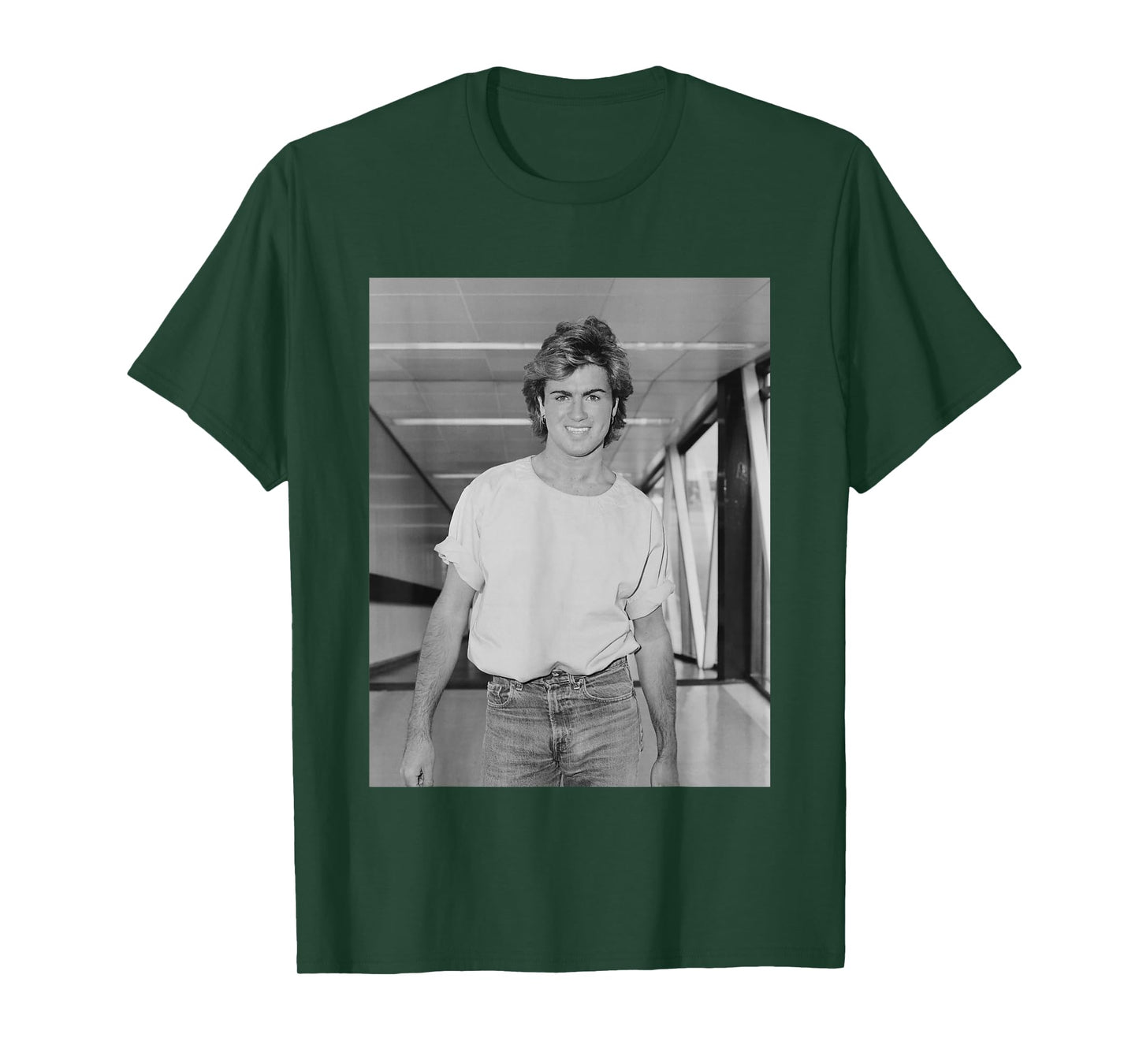 George Michael of Wham! Pop Duo Last Christmas Singer T-Shirt