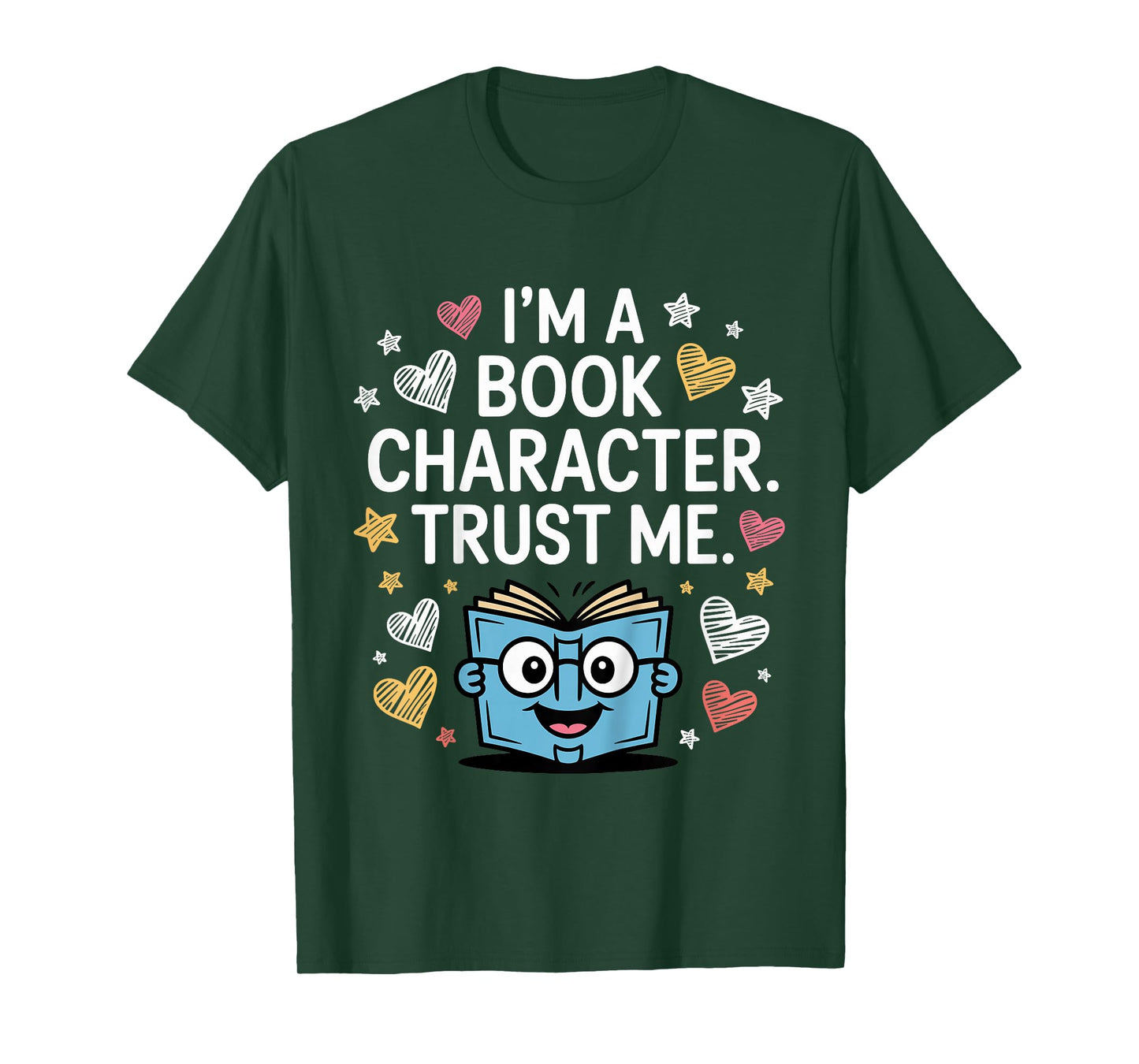 I'm a Book Character Costumes for Kids Storybook Character T-Shirt