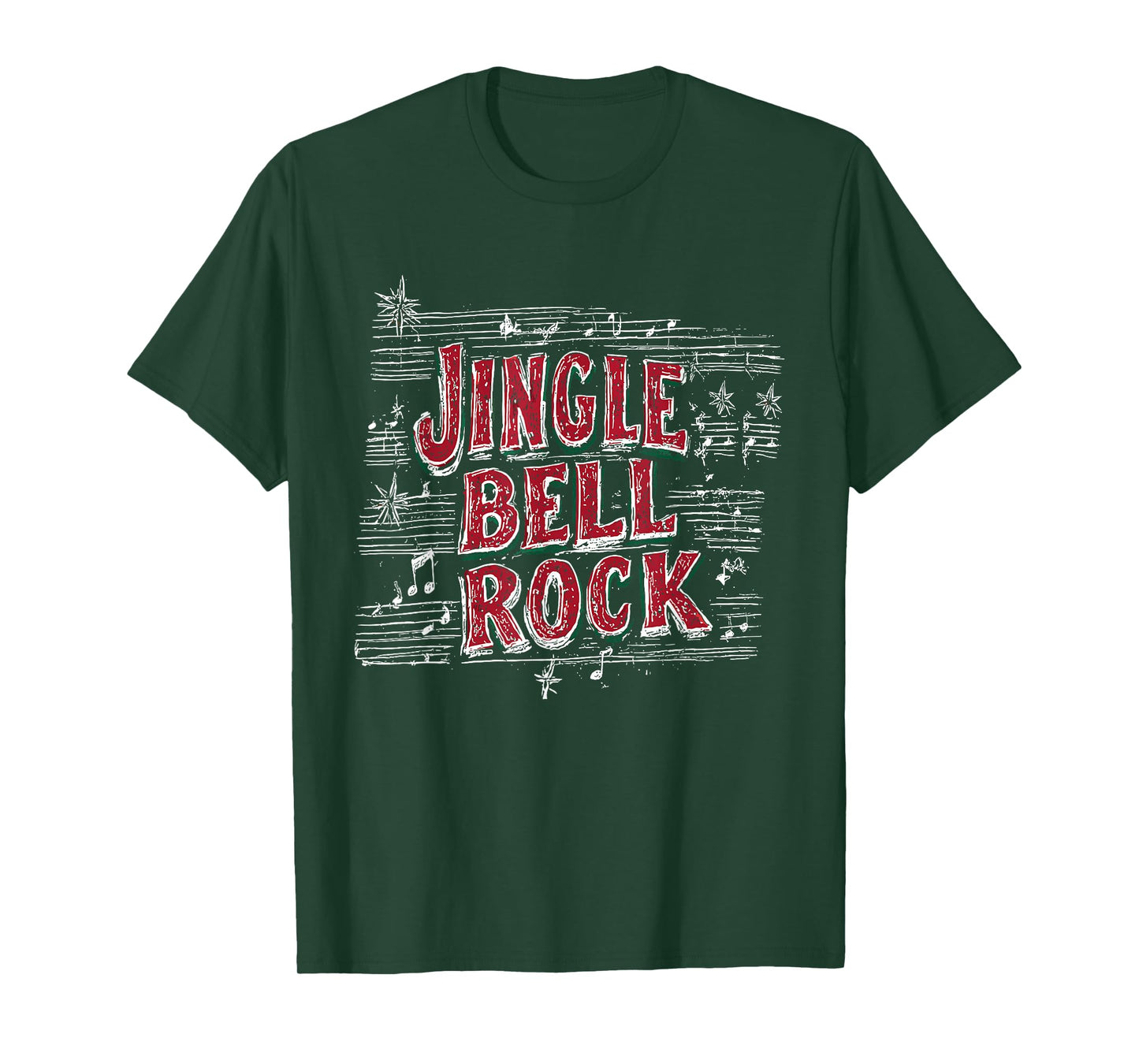 Jingle Bell Rock Christmas Music Band Xmas Party Pajama T-Shirt