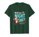 Funny Christmas Nurse ICU Santa Silent Night Groovy ER CNA T-Shirt